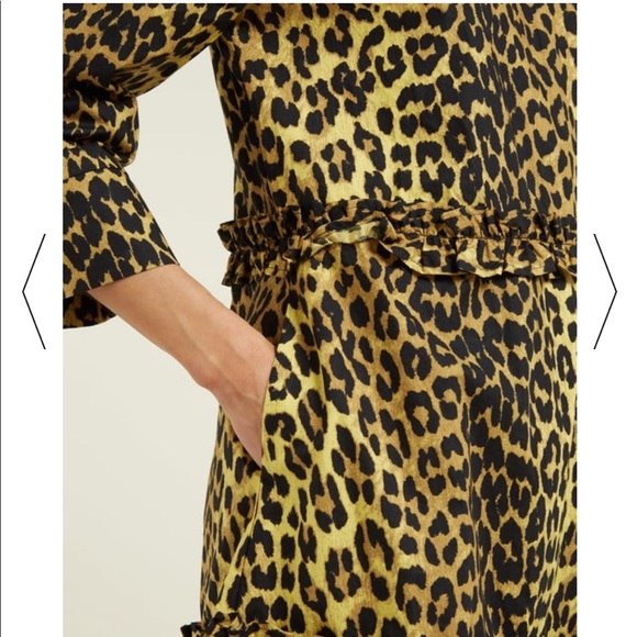 Ganni leopard dress - Picture 2 of 5